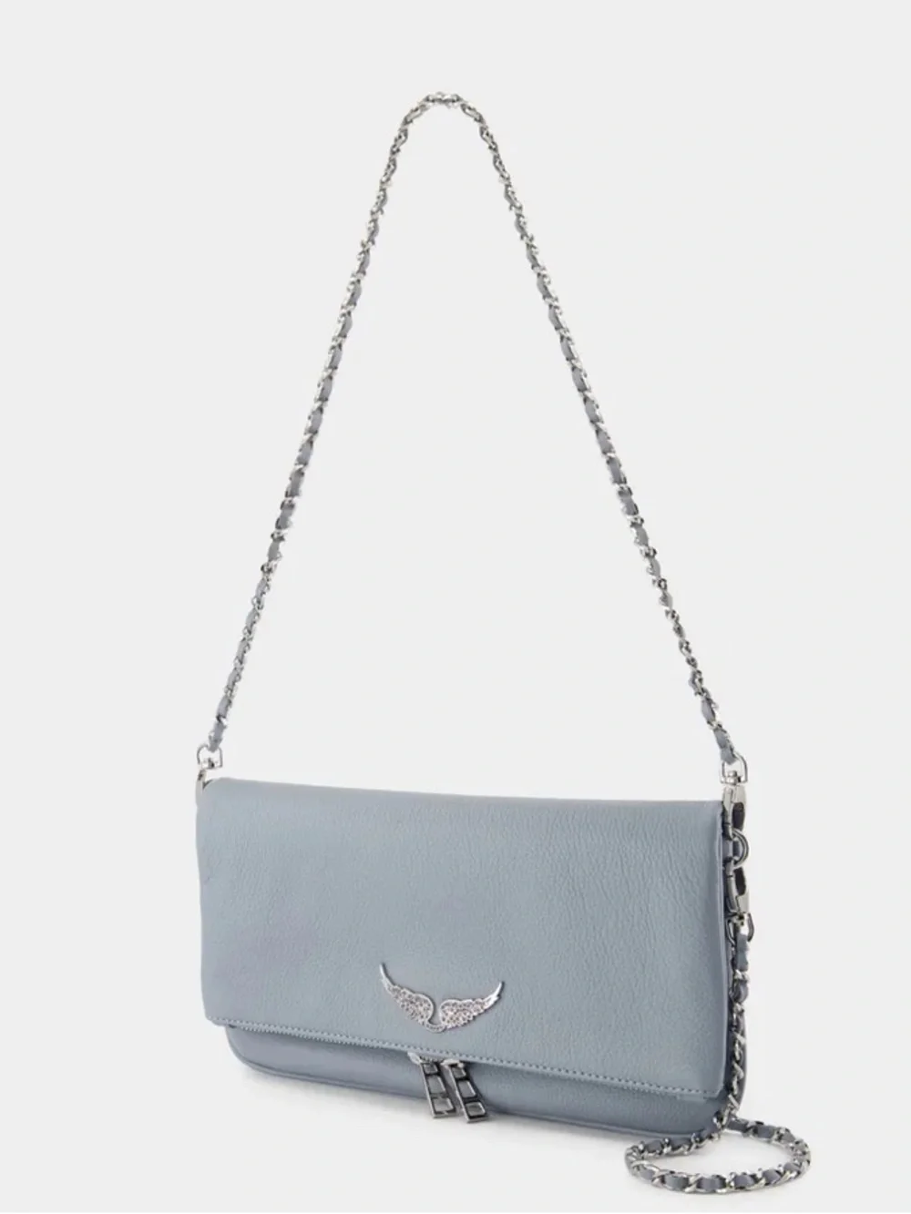 Zadig & Voltaire - Rock Crossbody - Leather - Blue - Picture 2 of 12